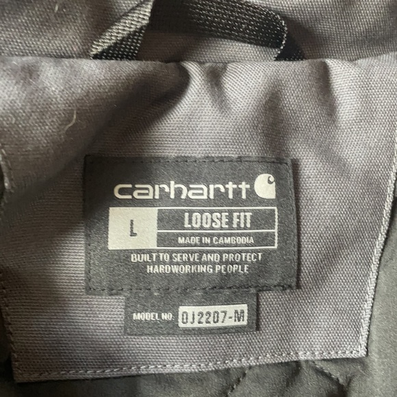 Carhartt Jacket FULL SWING® LOOSE FIT QUICK DUCK INSULATED JACKET - Picture 3 of 6